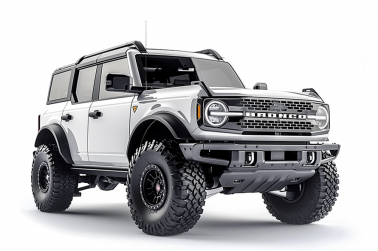 Ford Bronco with window tinting done by Xtreme Auto Detail